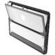 Tablet Case Stand Compatible For Surface Pro9 Microsoft Tablet Protective Cover With Holder Back Cover Shell black