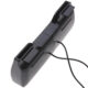1 Pair Mini Portable Clipon USB Stereo Speakers line Controller Soundbar for Laptop MP3 Phone Music  black