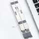 Computer Brackets Aluminum Alloy Foldable Height Adjustable Laptop Stand Silver