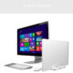Vertical Stand for MacBook Pro/Air Aluminum Alloy Notebook Holder Adjustable Desktop Space-Saving Silver
