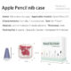 8pcs/set Silicone Case for Apple Pencil Pocket Cover Accessories for iPad Pro Soft Grip Nib Covers green
