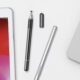 Universal Stylus Pen Multifunction Screen Touch Pen Capacitive Touch Pen for iPad iPhone Samsung Xiaomi Huawei Tablet Pen Silver