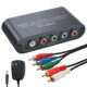 Hdmi-compatible To 1080p Component Video Ypbpr 3rca Rgb Unidirectional Converter Black