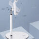 Aluminum Alloy Tablet PC Phone Holder Tablet Holder Stand Mount Support Bracket Adjustable Table Holder white
