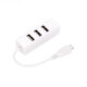 Micro Usb To 4 Port Otg Hub For Raspberry Zero Extension Cable Accessories White