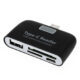 Type-c  3.1  Hub Usb3.1 Type C To Usb2.0 Card Reader SD/TF Type-c Hub OTG Card Reader White