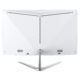 X22 Air V2 White 21.5 inch Computer Intel Quad Core J3160 128G SSD 4G DDR3 RAM Memory Smart TV Silver_US Plug