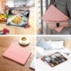 Solid Color Protective Case Tablet Case Cover With Pen Tray For Ipad Pro 11 2021 Elegant Pink