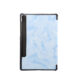 For Samsung Tab S6 T860 Tablet Cover Marbling Pattern PU Leather Anti-fall Anti-scrach Anti-slip Protect Shell Tri-fold Case  black