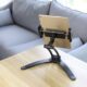 2 in 1 Flexible Lazy Bracket Pull-Up Desktop/Wall Cell Phone Tablet Holder Stand Adjustable Mount black