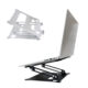 Adjustable Folding Laptops  Stand Aluminum Bracket Notebook Support Portable Riser Accessories Holder Rose gold