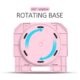 Multi-Angle Adjustment PC Bracket/Holder Rotating Laptop Stand Flexible with Turntable Attach Phone Bracket Black (with turntable)