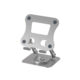 P06 Cell Phone Stand Swivel Foldable Desktop Phone Holder Tablet Stand Dock For Desktop Kitchen Home Office silver