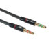 3.5mm Earphone Adapter Headphone Splitter Audio Female To 2 Male Jack 3.5 Mic Y Splitter Headset Black
