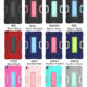 For Samsung Tab A T290 T295 PC+ Silicone Hit Color Armor Case Tri-proof Shockproof Dustproof Anti-fall Protective Tablet Cover  Rose gold