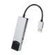 External Audio Converter USB Audio Adapter External Stereo Sound Card 7.1 5.1 Channel Audio Sound Decoder Converter SPDIF Optical For Laptop Desktop PC silver
