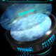 Colorful Glare Mobile Phone Radiator Tablet Magnetic Suction Cooler Cooling Fan