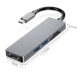 USB C Hub HD Multimedia Interface USB 3.0 USB 2.0 Ports TF SD Card Reader USB Expander Multiport USB Splitter For PC Laptop Five-in-one model B
