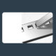 N8 Laptop Stand Aluminum Alloy Computer Folding Riser Adjustable Laptops PC Tabletop Mount For Notebook Tablet Computer N8 gray (die-cast paint)