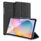 DUX DUCIS For Samsung Galaxy Tab S6 Lite Leather Shell Full Protection Smart Stay Case  black