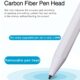 K10 Active Capacitive Pen Palm Rejection Metal Touch Screen Pen for IOS Tablet white