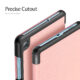 DUX DUCIS For Samsung Galaxy Tab S6 Lite Leather Shell Full Protection Smart Stay Case  Pink