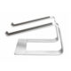 Laptop Cooling Stand Aluminum Alloy Laptop Cooling Ventilation Stand Silver grey