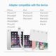 4-in-1 SD/TF Card Reader USB 2.0 Female OTG Adapter Cable Compatible Trail Game Camera SD Card Reader white