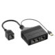 Rj45 Network Splitter Adapter Rj45 Female 1 To 3/1 To 4 100mbps High Speed Internet Splitter USB Powered female 1 to 3