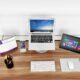 360 Degrees Rotation Aluminum Alloy Laptop Stand Heat Dissipation Notebook Computer Stand Silver