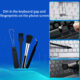 Cleaning Tool Kits For Computer Camera Mechanical Keyboard Laptop Tablet Earphone Crevice Brush Electronic Cleaner Set suit