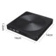 Usb3.0 Type-c Dual Interface External Optical Drive Portable External Mobile Recorder Compatible For Desktop/notebook black