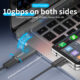 Usb C Adapter Usb To Type-C Female Adapter 3-in-1 10gbps High-speed Converter