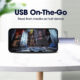 6 In 1 Card Reader USB 3.0 Memory Card Reader Adapter USB Flash Disk TF/SD Card Adapter 5Gbps Transmission For Laptop Tablet grey