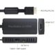 Converter  Set For Ps To Hdmi-compatible Converter Adapter 1080p Hd Link Cable Black