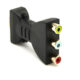Hdmi-compatible To RCA Converter AV/RGB/RC Video Box HD Converter Adapter Black