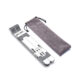 Laptop Stand Aluminum Alloy Computer Laptops Monitor Desktop Mount Portable Folding Laptop Holder Support D103 silver