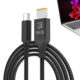 135w Pd Fast Charging Adapter Type-c To Square Port Charger Cord Portable Notebook Computer Charging Cable 2 meters black