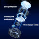 A15 Mobile Phone Quick Cooling Radiator Magnetic Suction Semiconductor Coolers For Phone Tablet Live Video Game black