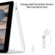 for Apple Pencil 1 Tablet Touch Stylus Pen Protective Cover Portable Soft Silicone Pencil Cap blue