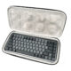 Hard Shell Carrying Case Shockproof Dustproof Bag Compatible For Logitech Mx Mechanical /mx Mechanical Mini Keyboard grey mx mechanical mini