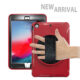 For ipad MINI 1 / 2 / 3 Wrist Handle Tri-proof Shockproof Dustproof Anti-fall Protective Cover with Bracket red