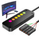 Desktop Computer Power Button Touch Sliding Switch Power LED Control Switches