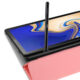 DUX DUCIS For Samsung TAB S4 10.5 Simple Solid Color Smart PU Leather Case Anti-fall Protective Stand Cover with Pencil Holder Sleep Function  Pink_Samsung TAB S4 10.5