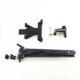 Adjustable Foldable Cantilever Bracket Arm Bracket for Tablet PC Computer Office Home Outdoors black