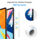 Silicone Case For Apple Pencil 2 Cradle Stand Holder For iPad Pro Stylus Pen Protective Cover blue