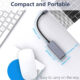 2 In 1 Ethernet Adapter USB To 1000/100Mbps Network Adapter RJ45 Wired LAN Adapter For Laptop PC 1000Mbps Silver