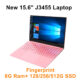 15.6"" Notebook Intel Celeron J3455 Pink Color Computer Notebook 8g  Ram 128g/256g/512glaptop With Fingerprint 512g 512G U.S. plug
