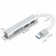 5-in-1 Usb 3.0 Extender Splitter Multi-port Type-c Hub Aluminum Alloy Docking Station Computer Accessories gray