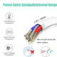 3-in-1 Magnetic Suction Wireless  Charger Usb Male Input Interface For Iwatch Iphone Two-in-one metal